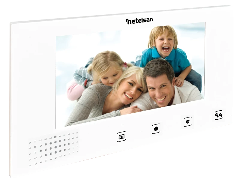 Görüntülü Diafon Algan 7” White Hands-Free